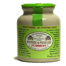 Pommery - Gourmet Green peppercorn Mustard from France in crock 8.8oz: Amazon.com: Grocery & Gourmet Food