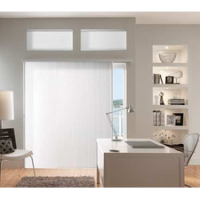 Slide-Vue Graber.Light Flitering Cellular Vertical Shades - Zebrablinds.com