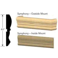 4 1/2 Symphony Wood Valan