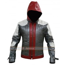 Batman Arkham Knight Stylish Red Hood Gaming Jacket