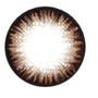 Polytouch CaCao Brown colored contact lenses 14.0mm