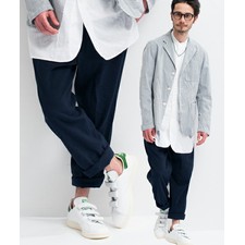 □STRC LINEN WD/EASY PANTS