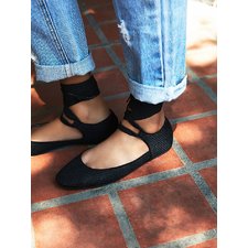 Jeffrey Campbell   Free People Garbo Flat at Free People Clothing Boutique