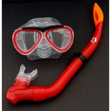 CHILDS SILICONE MASK & SNORKEL SET for 5-12 years old