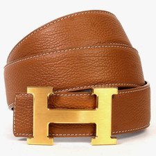 Hermes Tan Belt