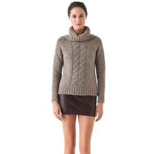 Jenni Kayne Cable Turtleneck Sweater