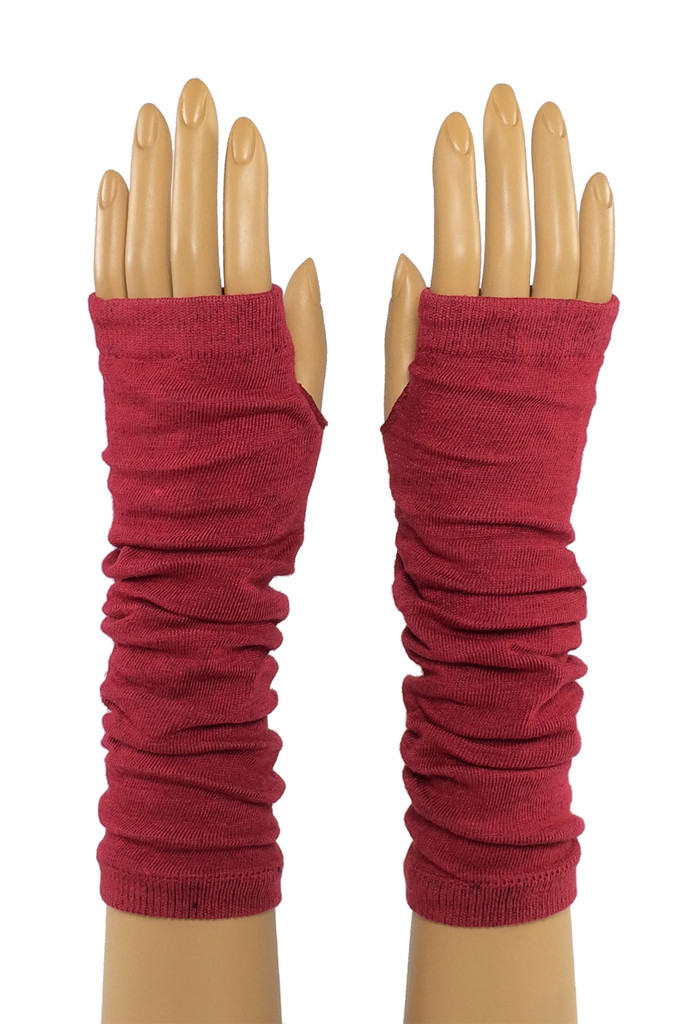 Red Crochet Stretchy Finger...