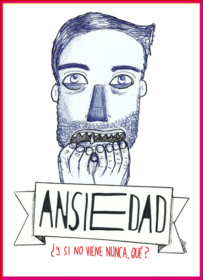 Ansiedad (Anxiety) Art Print