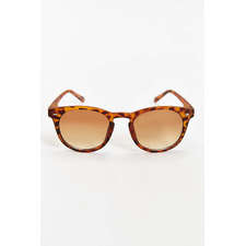 Rubberized Keyhole Sunglasses