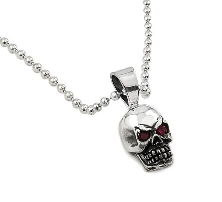 Sterling Silver Skull And R...