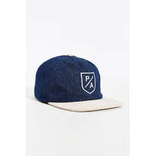 Profound Aesthetic Doubleheader Denim Strapback Hat
