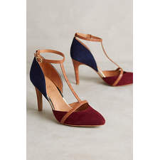 Lien.Do Mixed Media T-Straps