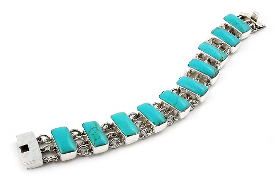 Sterling Silver Turquoise S...