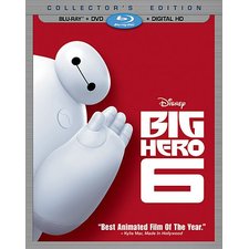 Big Hero 6  (Blur-ay   DVD   Digital HD) [Blu-ray]
