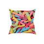 The Sour Worms Pillow