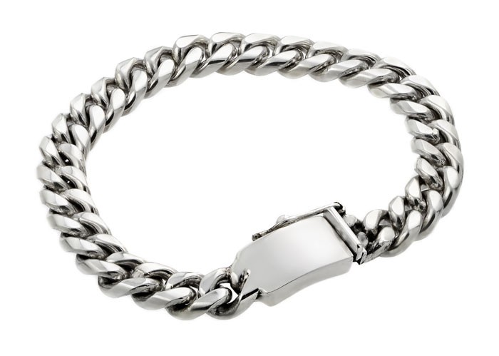 Stylish Curb Link Bracelet ...