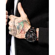  ASOS Oversized Watch In Black