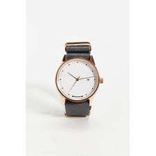 HyperGrand Maverick Grey Leather Watch 