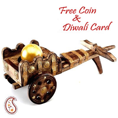Wooden Rajwada Bagghi with ...