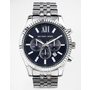 Michael Kors MK8280 Watch Lexington Chronograph Silver