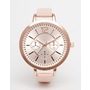  New Look Large Pink Dial Pretty Strap Watch
