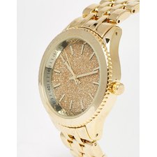 New Look Gold Glitter Watch