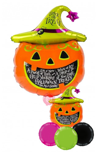 Happy Halloween Spooky Pumpkin