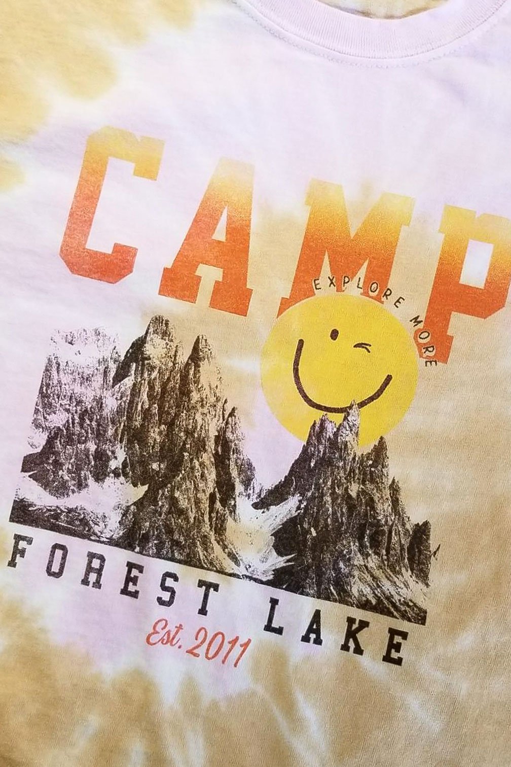 Youth Camp Tie-Dye Tee