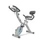 Premium Folding Exercise Bike 2-in-1 Upright &amp; Recumbent Options with 8 Resistance Levels, Folds away – ideal Home Gym Workout Stationary Cycle Bike with 2 Years Warranty 