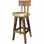 Suar Costa Mesa Live Edge Counter Stool