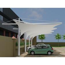 tensile car parking structure