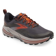 BROOKS Cascadia 16 Gore-Tex® Waterproof Trail Running Shoe, Main, color, BLACK/ BLACK