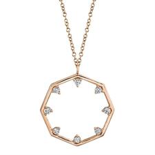 Octagon Necklace - Pasha Fine Jewelry