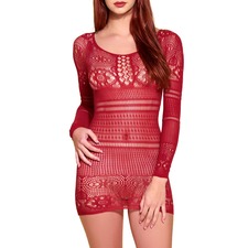 HAUTY Chameleon Long Sleeve Chemise, Main, color, BURGUNDY