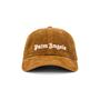 Palm Angels Corduroy Logo Cap in Beige | REVOLVE