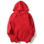 Wholesale Red Unisex Hoodie