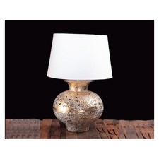 Moroccan Design Antique Gold Table Lamp