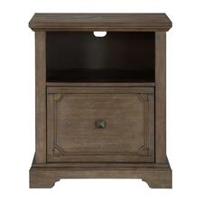 Homelegance Toulon File Cabinet in Wire-Brushed 5438-18