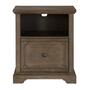 Homelegance Toulon File Cabinet in Wire-Brushed 5438-18