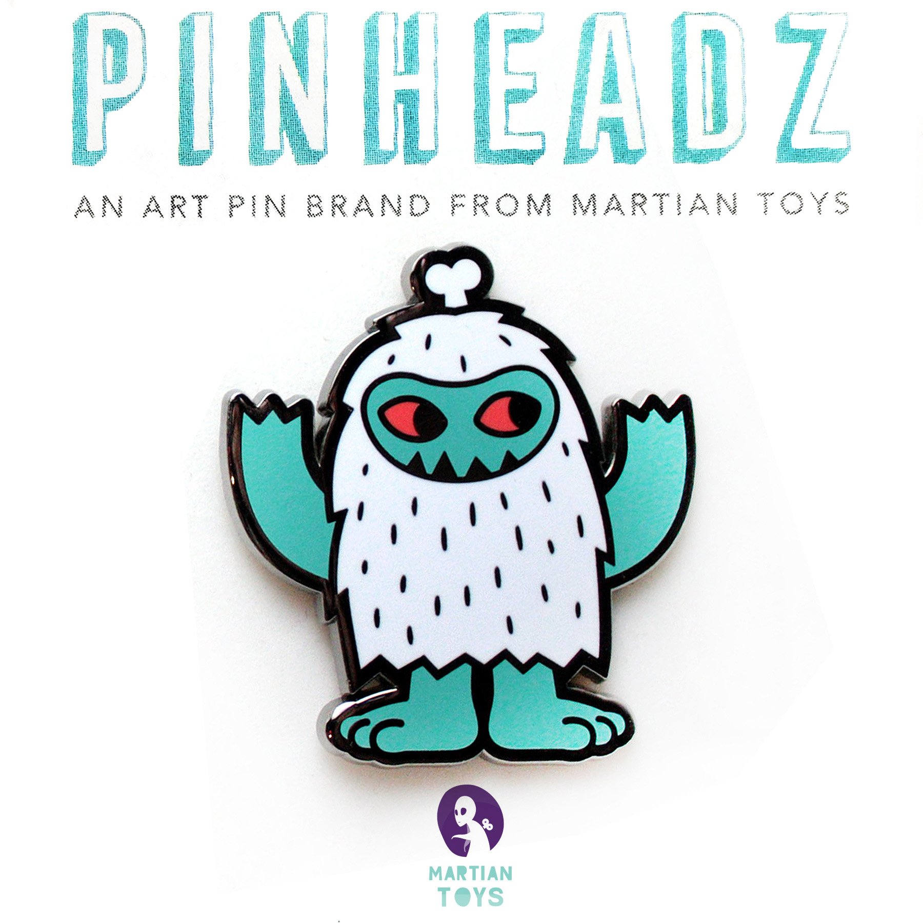 PinHeadz - Tado - Yeti Club Full Body Pin — Martian Toys