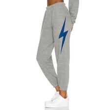  Bolt Sweatpants in Heather Grey &amp; Navy 