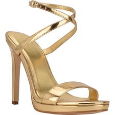 GUESS Tarena Strappy Sandal, Main, color, GOLD