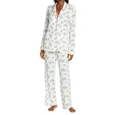 Moonlight Dream Pajamas, Main, color, IVORY EGRET WINTER BERRIES