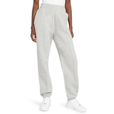 Sportswear Essential Fleece Pants, Main, color, DARK GREY HEATHER/ WHITE