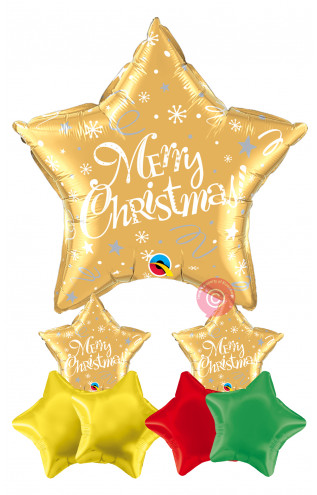 Festive Merry Christmas! Gold
