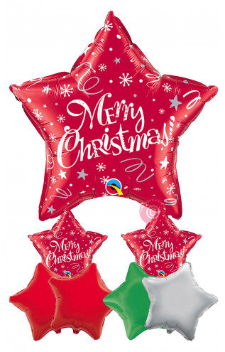 Festive Merry Christmas! Red