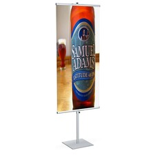 GCO GripGraphic Banner Stand | Less Expensive Display