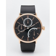 ASOS Watch With Rose Gold Case