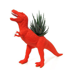 Mac the PLANTED T-Rex  - the Original Toy Planter by Plaid Pigeon