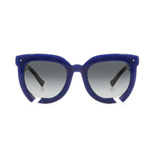 Alt House - Incidental Habit Sunglasses In Delft Blue